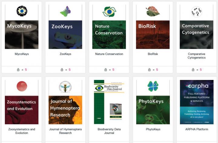 Pensoft journals now available from Researcher