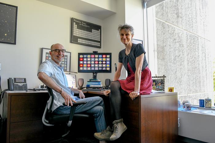 Drs. Véronique Dartois and Thomas Dick, of the CDI