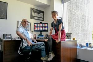 Drs. Véronique Dartois and Thomas Dick, of the CDI