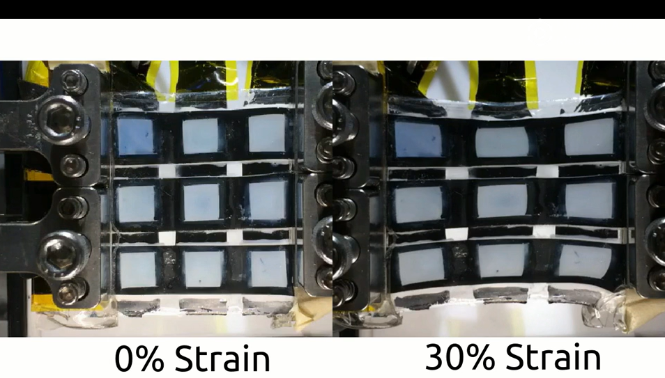 Colour-changing display