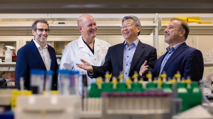 From Left, Dan Sessler, MD; Holger Eltzschig, MD, PhD; Zhongcong Xie, MD, PhD; and Alparslan Turan, MD.