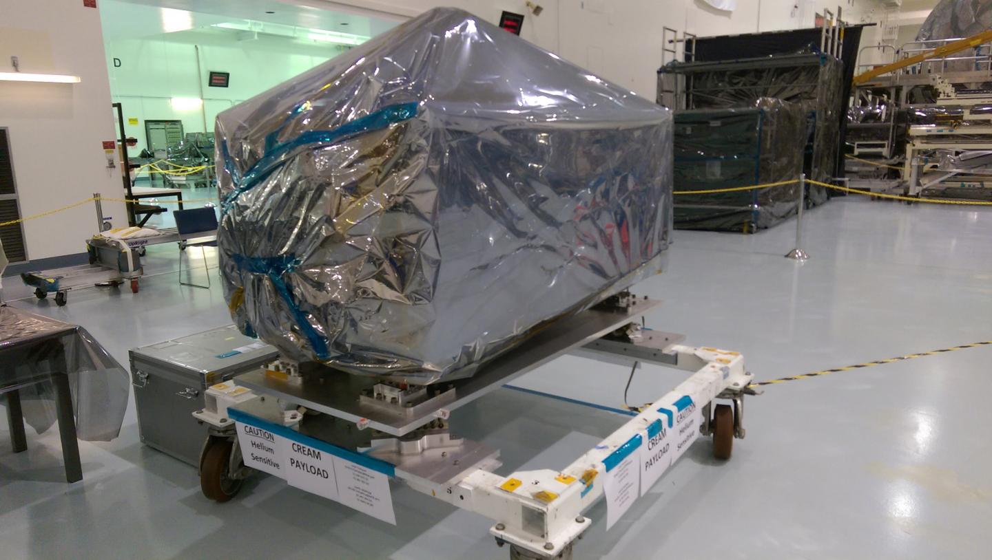 ISS-CREAM Delivery to Kennedy Space Center