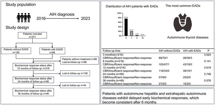 Extrahepatic Autoimmune Diseases in Autoimmune Hepatitis: Their Prevalence, Predictors, and Influence on Early Treatment Outcomes