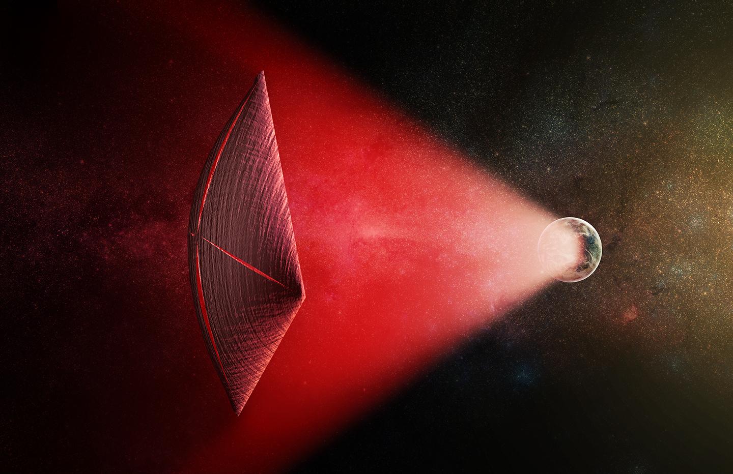Artist's Illustration of Light Sail