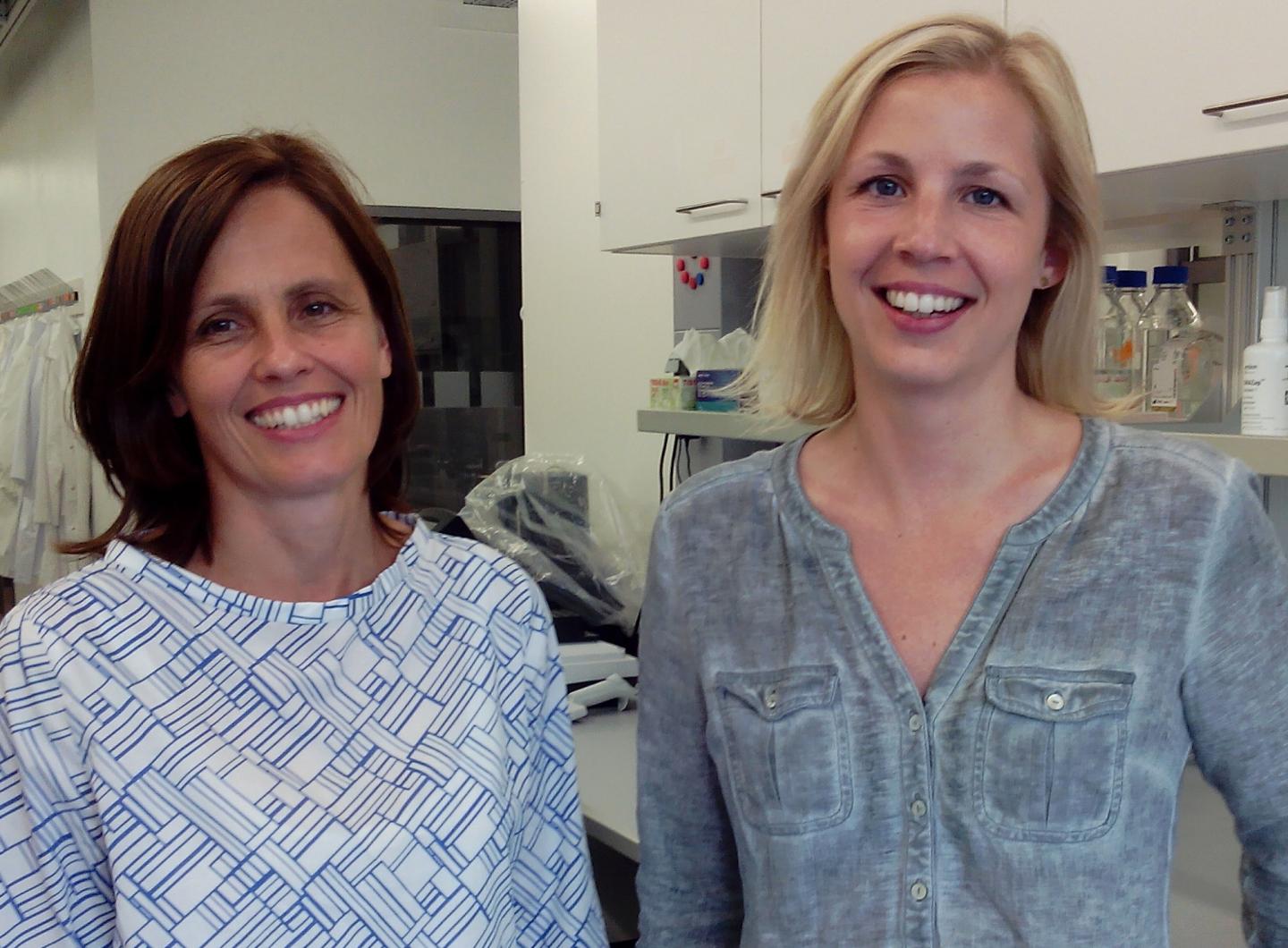 Sandra Hummel and Daniela Much