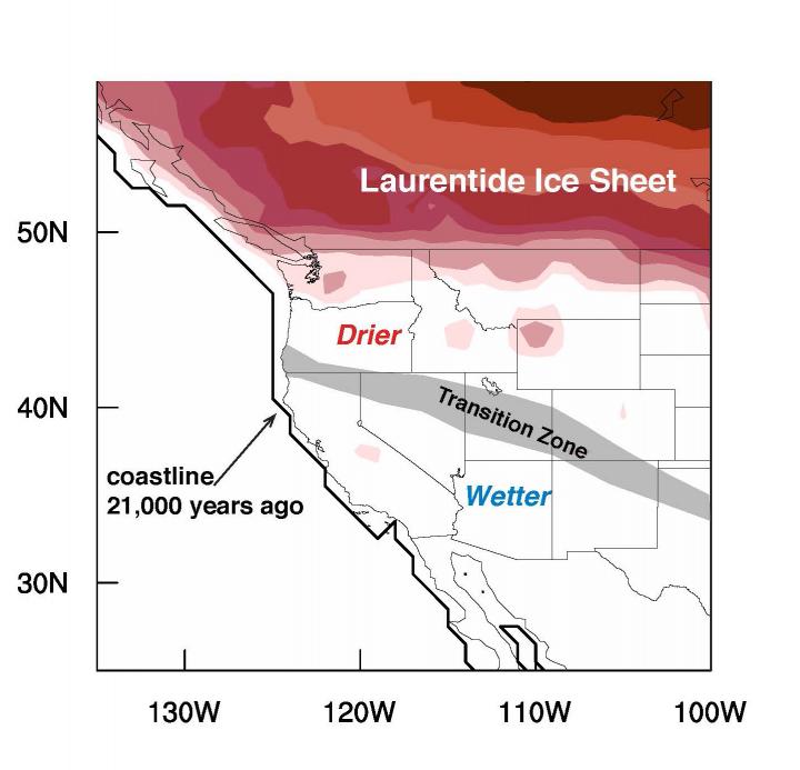 Climate Map for Last Glacial Maximum