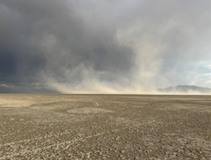 The Great Salt Lake is a major source of dust