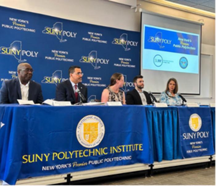second-menu future students current students alumni Faculty + Staff Research Secondary Header search apply visit Request Info U.S. Department of Defense Awards $61.9 Million Contract to SUNY Polytechnic Institute to Advance AI and Defense-Focused Innovat