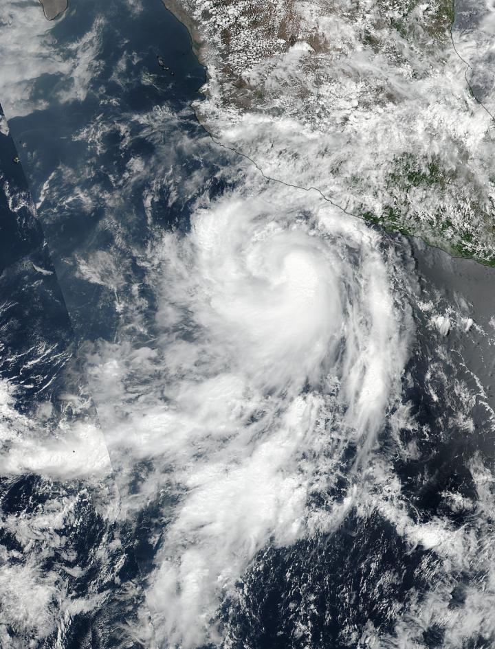 Suomi NPP Image of Dora