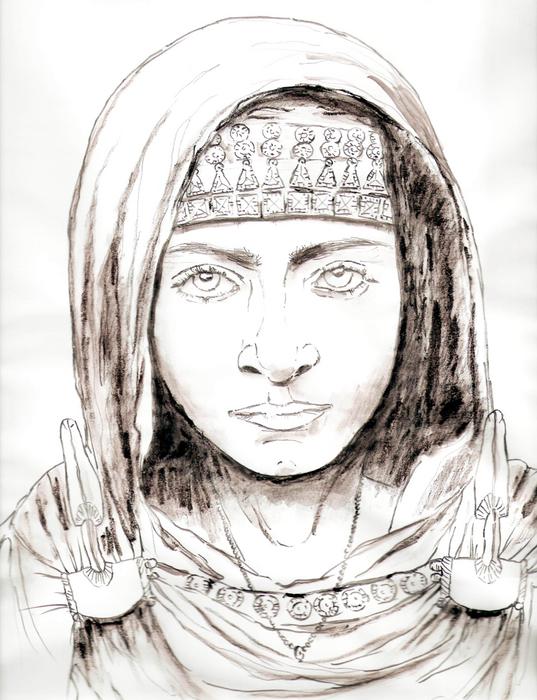 Possible reconstruction of the Suebian princesses