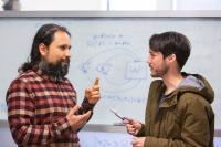 Dr Fabio Costa and Germain Tobar