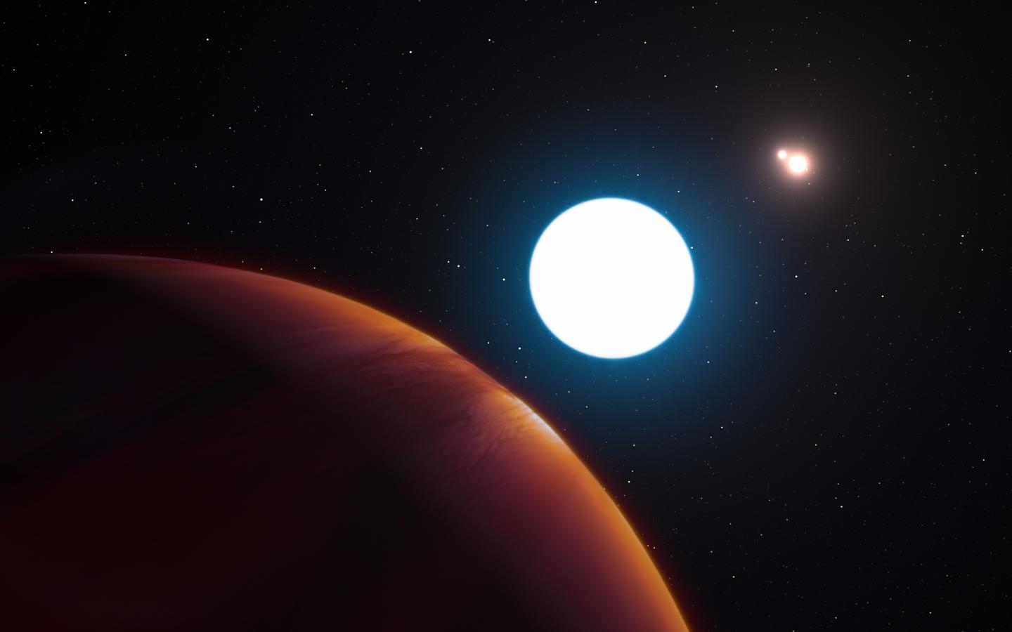 Impression of Planet in the HD System