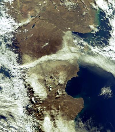 Chile's Chaiten Volcano Spewing Ash