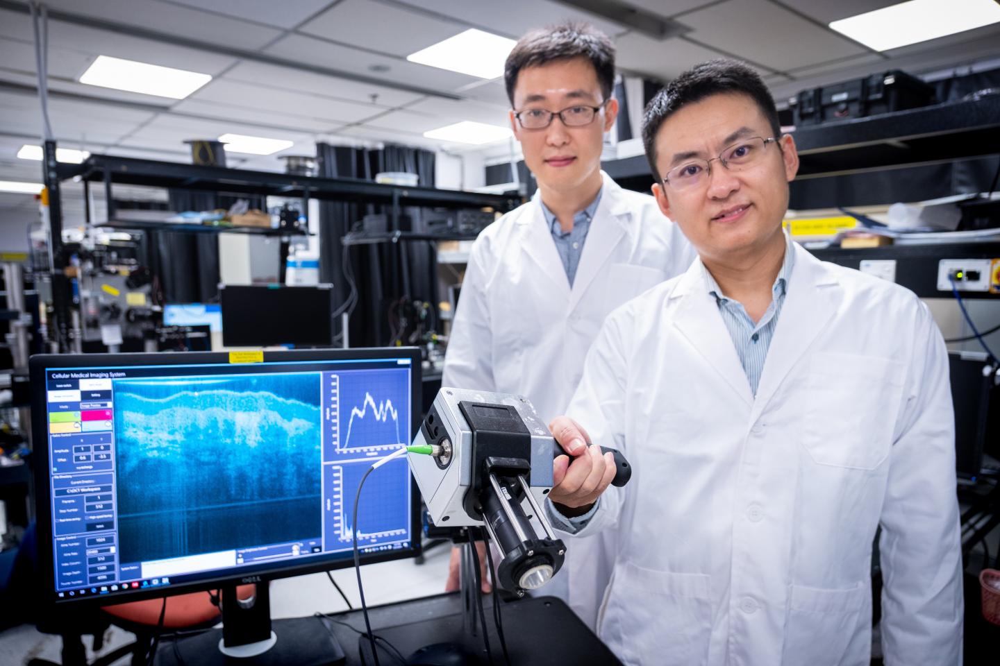 Lighting-up diagnostic imaging