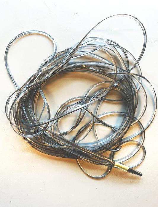 Picture of a thermally drawn fiber. 2025 EPFL/FIMAP CC BY SA