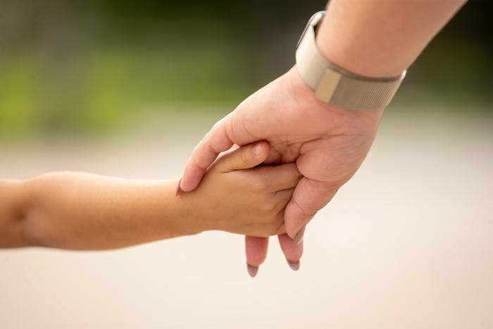 Woman and child