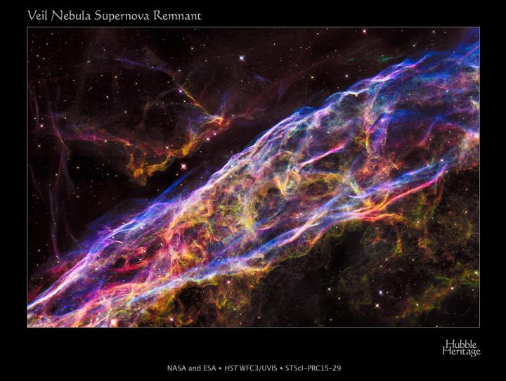 Hubble Zooms in on Shrapnel from an Exploded Star