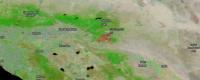 Aqua image of Apple Fire in False Color
