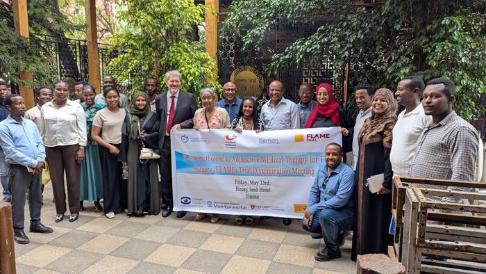 FLAME trial research team in Ethiopia