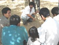 Tsimane Man Helping Resolve a Dispute