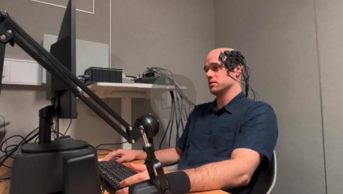 Brain computer interface, designed to help people with impaired speech communicate simply by using their thoughts.