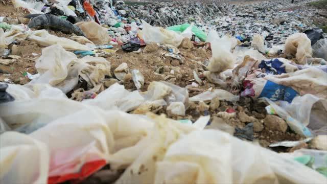 Waste Land with Beautiful Mountain Landscape
