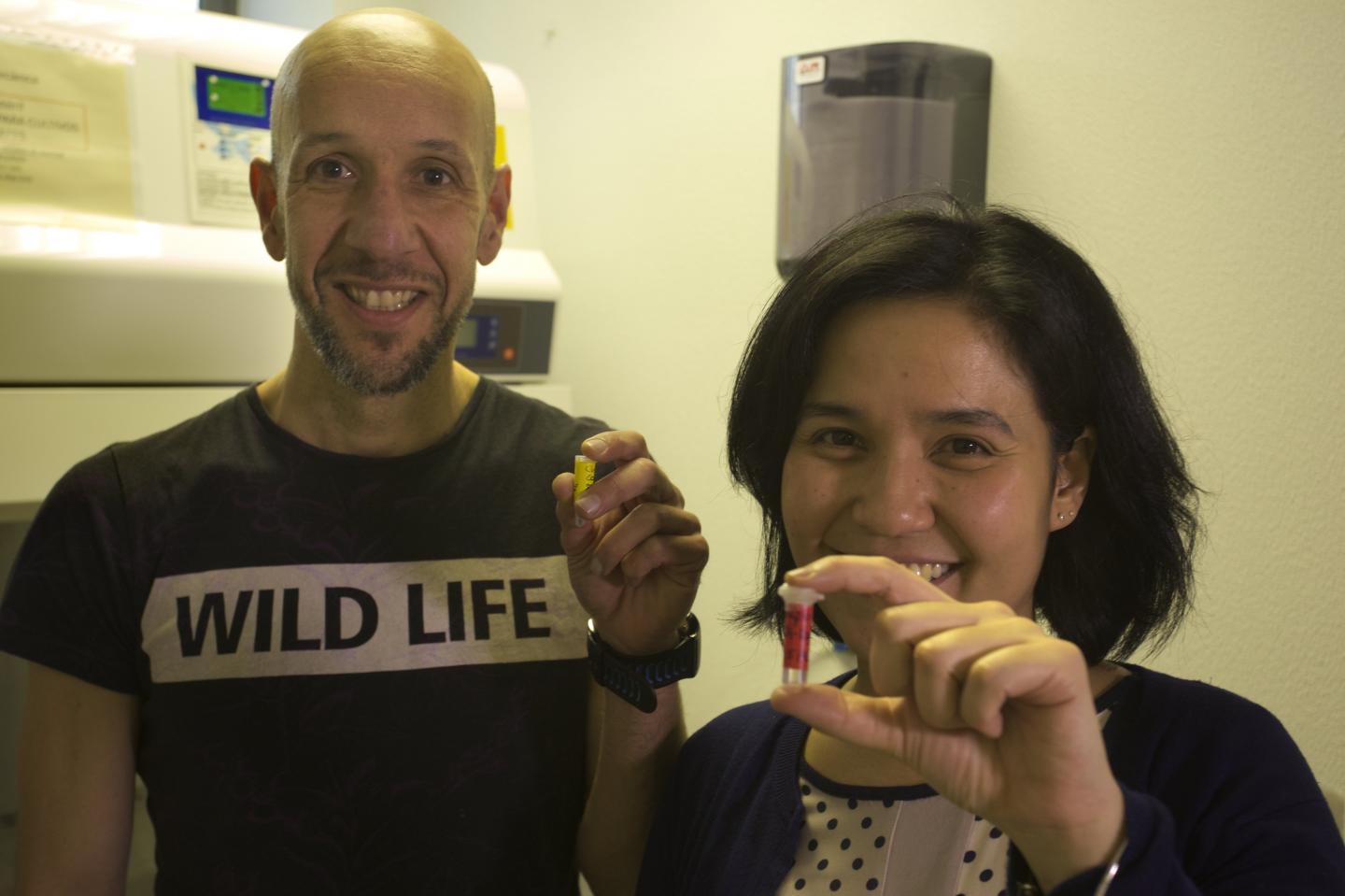 Javier Tamayo and Priscila Kosaka, Spanish National Research Council
