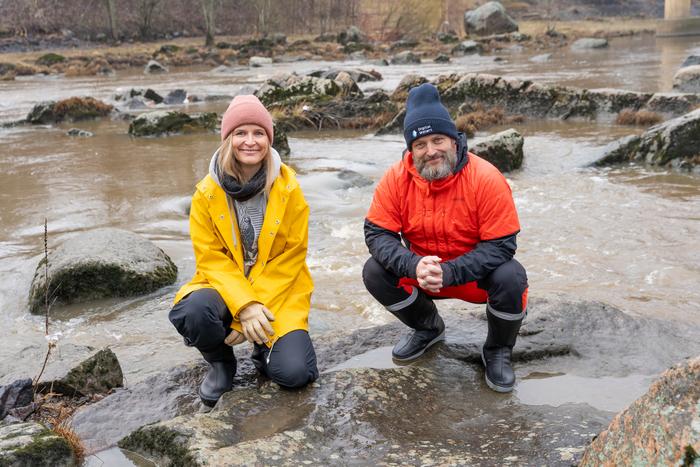 Professor Petteri Alho and Associate Professor Elina Kasvi