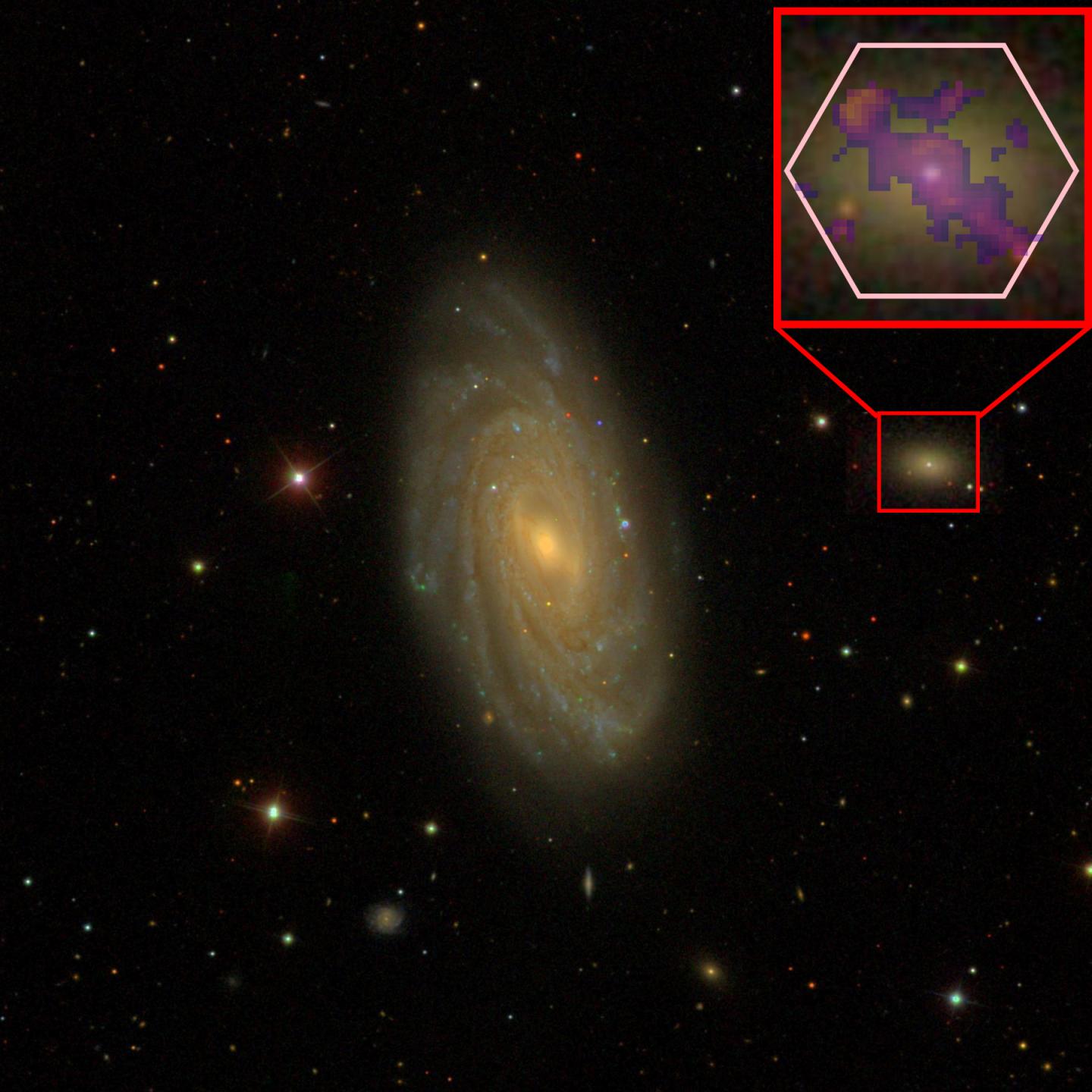 Dwarf Galaxy (Inset)