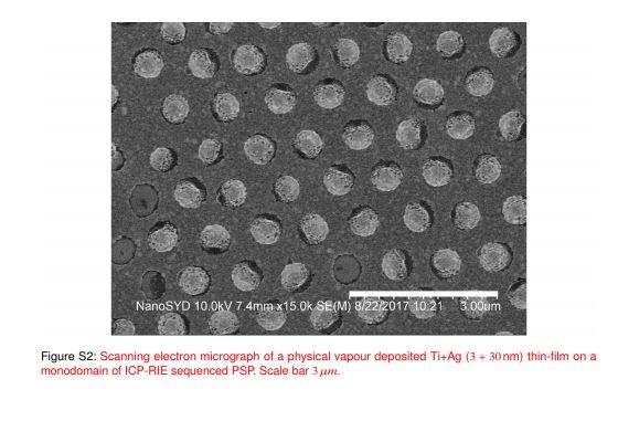 Silver Thin-Film with Particles