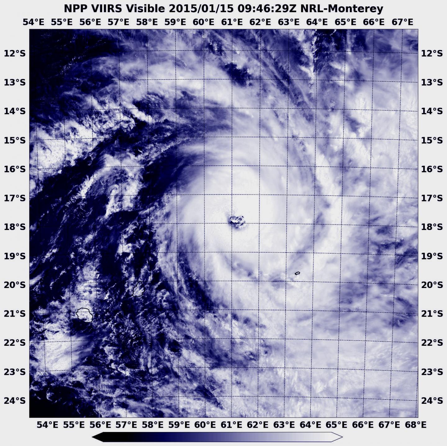 Suomi NPP Image of Bansi