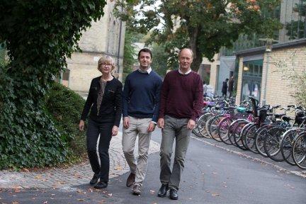 Eva Torkelson, Kristioffer Holm and Martin B&auml;ckstr&ouml;m