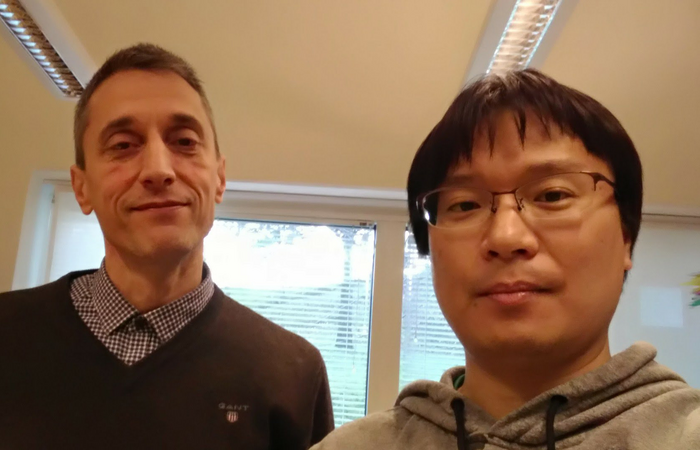 Jerker Widengren and Akira Kitamura