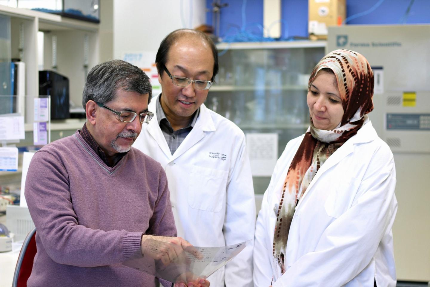 Jack Jhamandas and His Team, University of Alberta Faculty of Medicine & Dentistry 