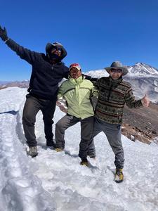 Naim Bautista, Ph.D.,  Mario Perez Mamani and Jay Storz, Ph.D.
