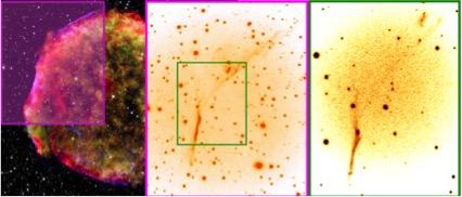 Composite image of the Remnant of Tycho Brahe's Supernova