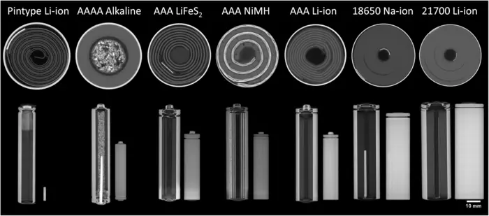 Cone-beam X-ray micro-CT reconstructions