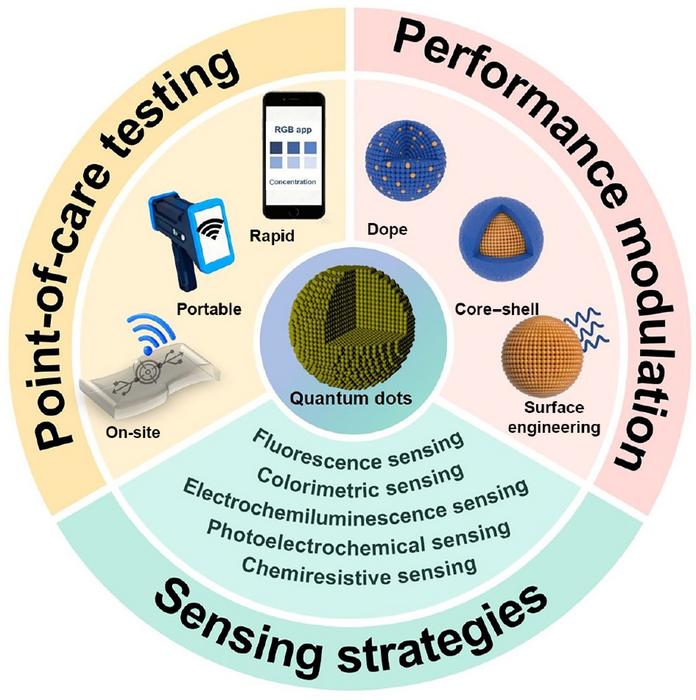 Quantum dots for POCT: From material design to on-site detection