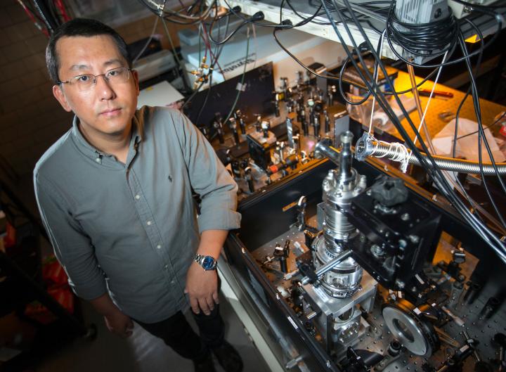 Quantum Switching with Terahertz Flashes