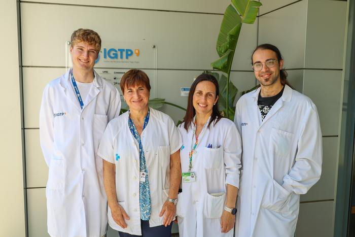 Authors of the article at Germans Trias i Pujol Research Institute (IGTP)