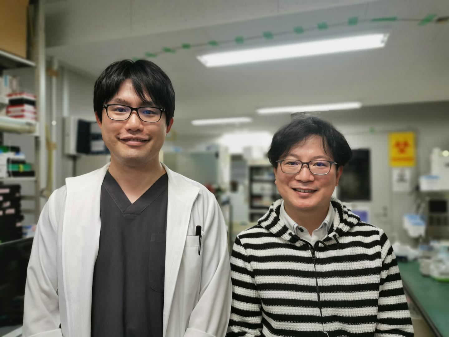 Yu Fujimura and Ken Natsuga