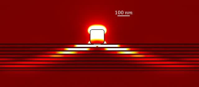How the Beam inside the Hyperbolic Metamaterial Changes Its Direction