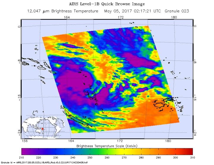 AIRS Image of Donna