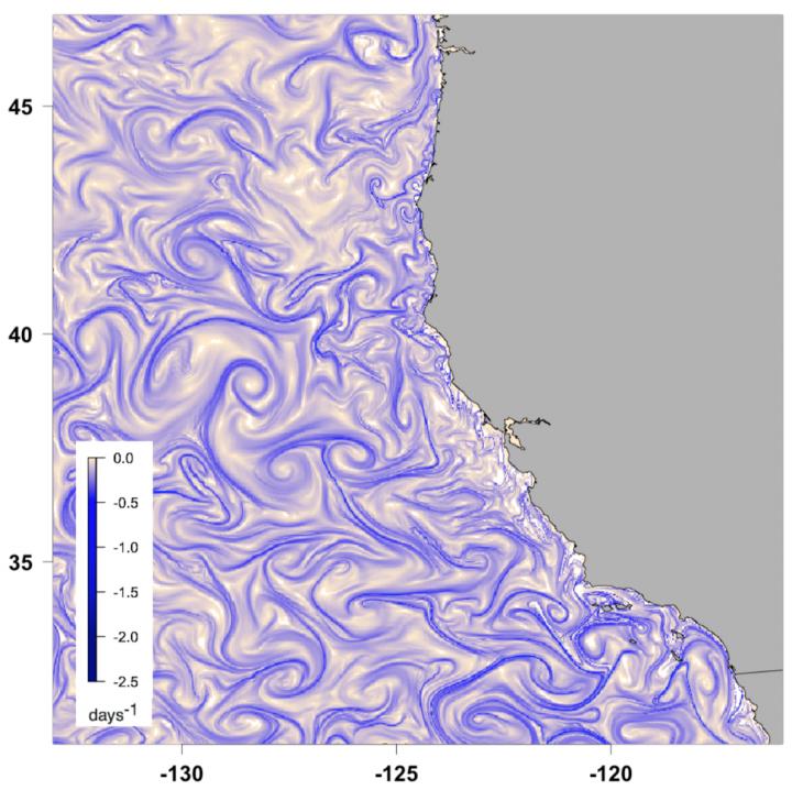 Lagrangian Coherent Structures
