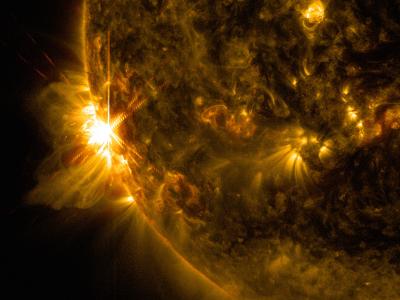 NASA's SDO Sees a Summer Solar Flare