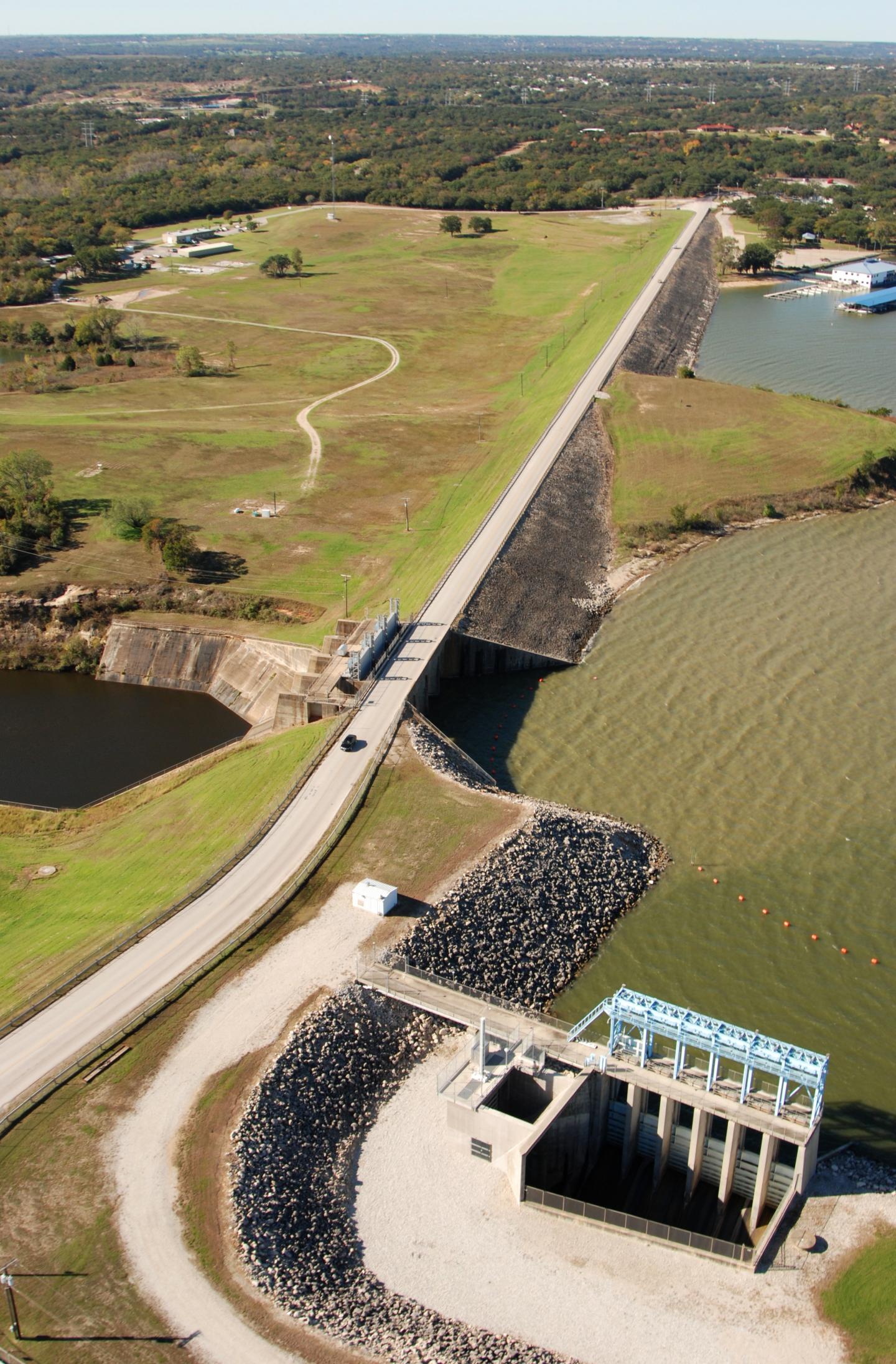 Eagle Mountain Lake Dam