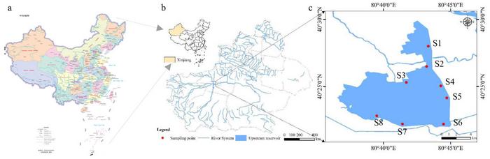 Map of fish resource sampling sites.