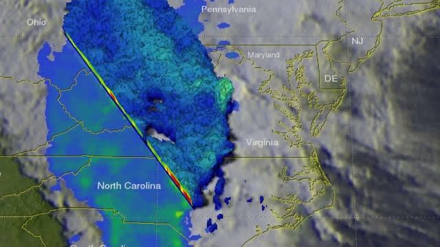 GPM Video of Storms over Eastern US