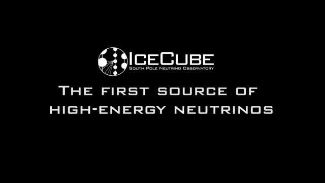 The First Source of High-Energy Neutrinos