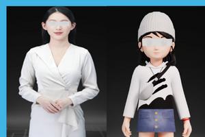 Digital avatars tested in the study.